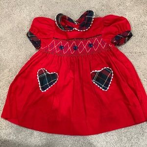 vintage Christmas dress corderoy dress